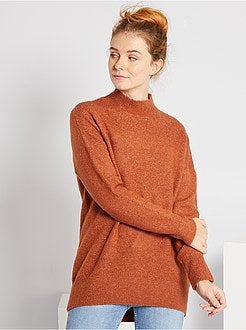 Camisola de gola alta - Kiabi