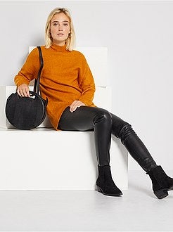 Camisola de gola alta - Kiabi