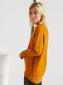 Camisola de gola alta - Kiabi