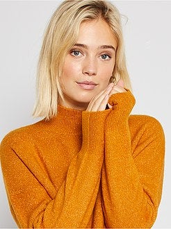 Camisola de gola alta - Kiabi