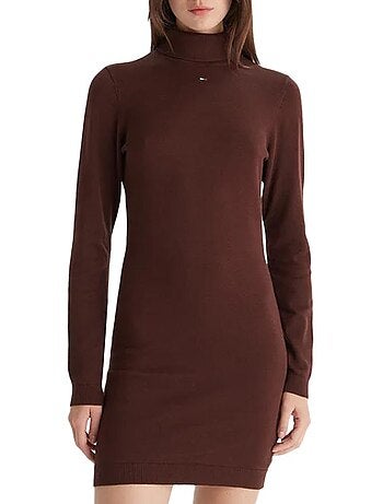 Camisola de Gola Alta Tommy Hilfiger Tjw Ess Preta para Mulher