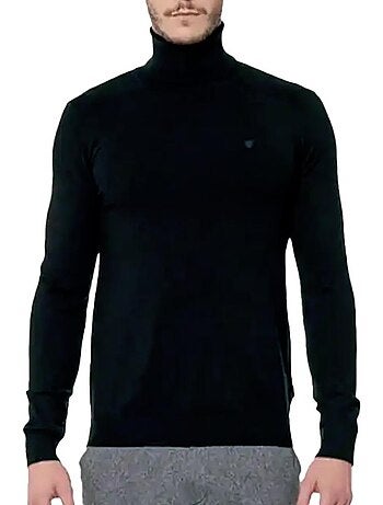Camisola de Gola Alta Preta para Homem Kaporal Arianh