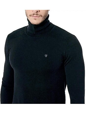 Camisola de Gola Alta Preta para Homem Kaporal Arianh