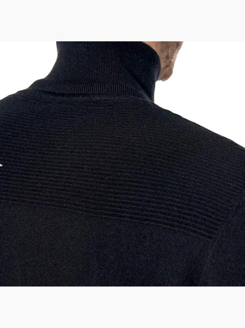 Camisola de Gola Alta Preta para Homem Kaporal Arianh - Kiabi Camisola de Gola Alta Preta para Homem Kaporal Arianh - Kiabi