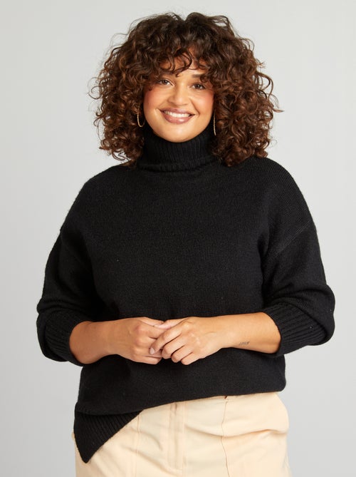 Camisola de gola alta - Kiabi