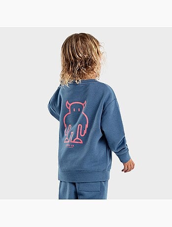 Camisola de gola arredondada para rapaz