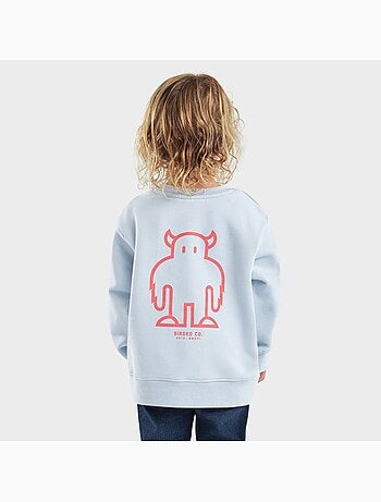 Camisola de gola arredondada para rapaz