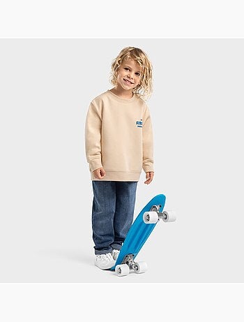 Camisola de gola arredondada para rapaz