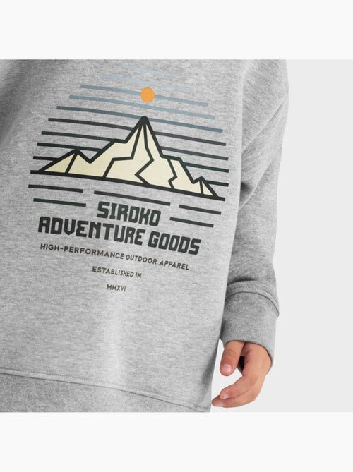 Camisola de gola arredondada para rapaz - Kiabi