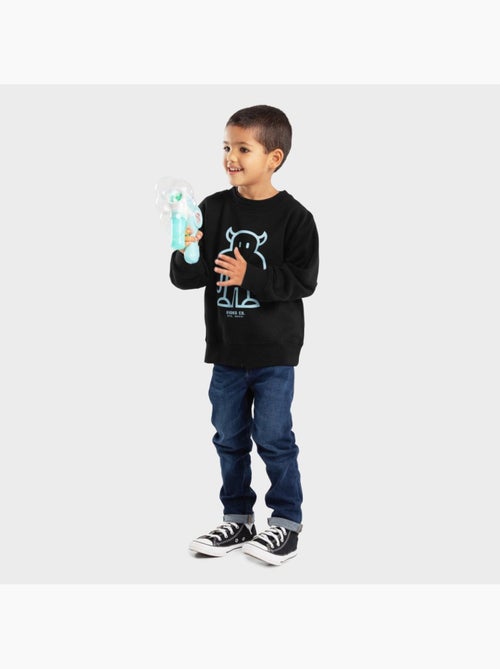 Camisola de gola arredondada para rapaz - Kiabi
