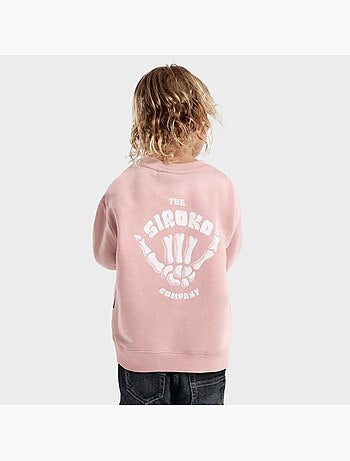 Camisola de gola arredondada para rapaz