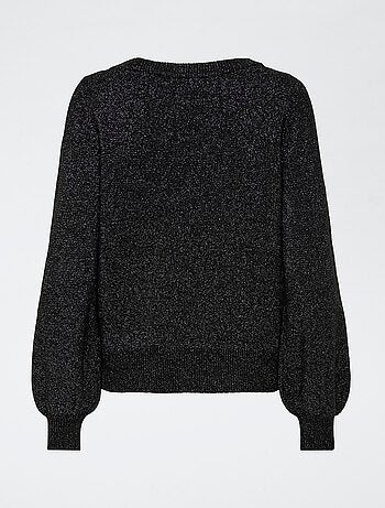 Camisola de gola barco 'JDY' lisa