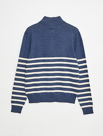 Camisola de gola de camionista marinheira - coleção fácil de vestir