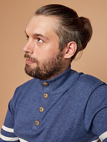 Camisola de gola de camionista marinheira - coleção fácil de vestir