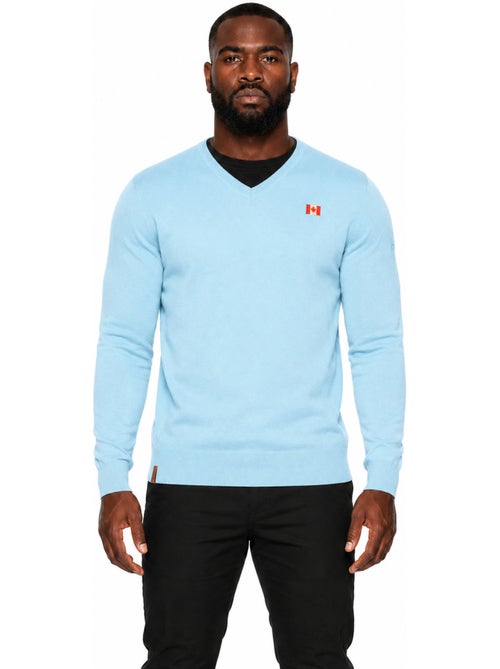 Camisola de gola em v felineak – canadian peak - Kiabi