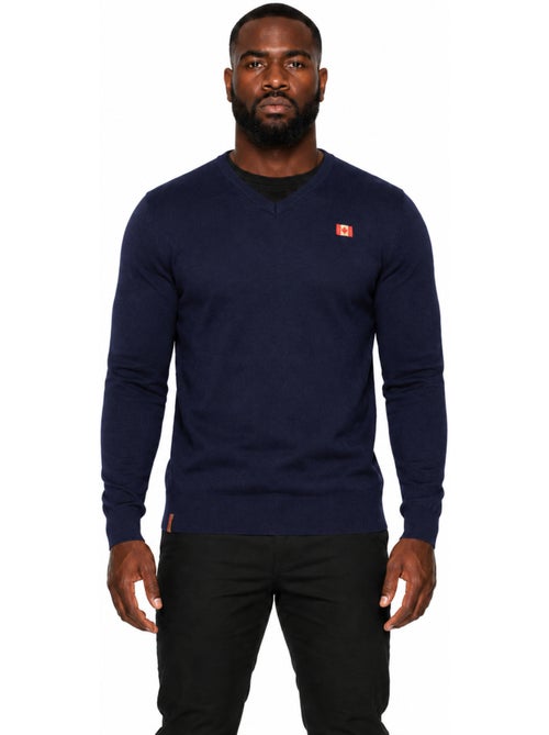 Camisola de gola em v felineak – canadian peak - Kiabi