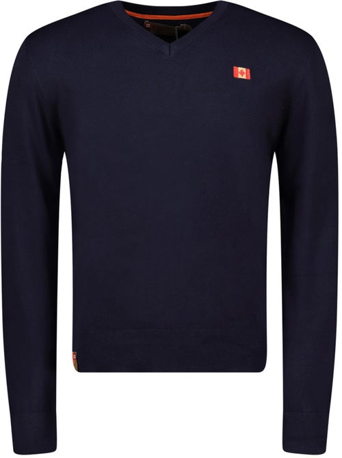 Camisola de gola em v felineak – canadian peak - Kiabi