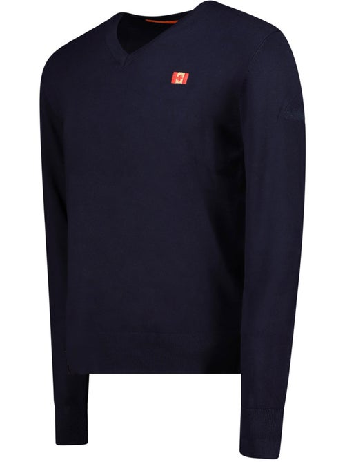 Camisola de gola em v felineak – canadian peak - Kiabi