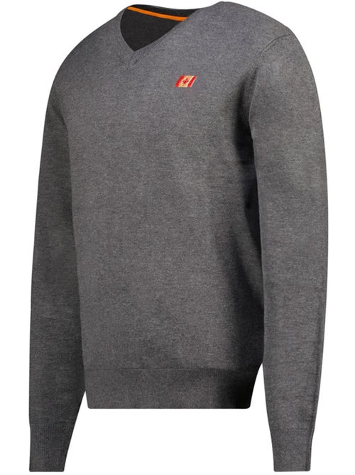 Camisola de gola em v felineak – canadian peak - Kiabi