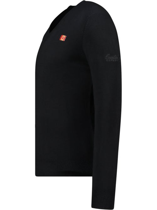 Camisola de gola em v felineak – canadian peak - Kiabi