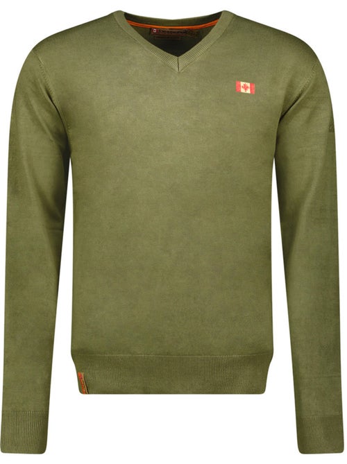Camisola de gola em v felineak – canadian peak - Kiabi