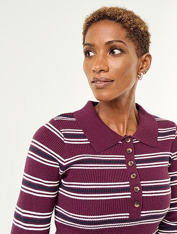Camisola de gola polo