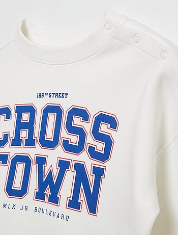 Camisola de gola redonda - coleção fácil de vestir