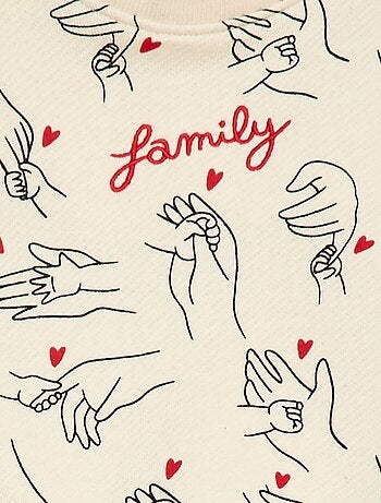 Camisola de gola redonda 'Agathe Sorlet x Kiabi' - Dia dos Namorados