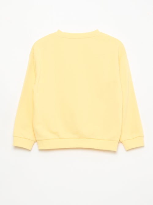 Camisola de gola redonda com estampado - Kiabi