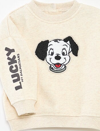 Camisola de gola redonda 'Disney' 'Dálmata' lisa