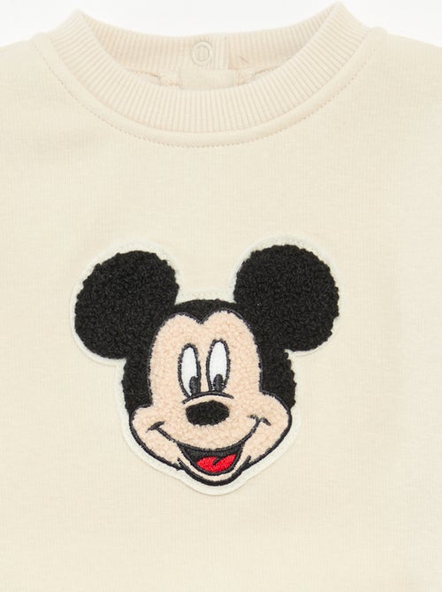Camisola de gola redonda 'Disney' 'Mickey' lisa - Kiabi