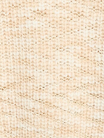 Camisola de gola redonda e mangas compridas