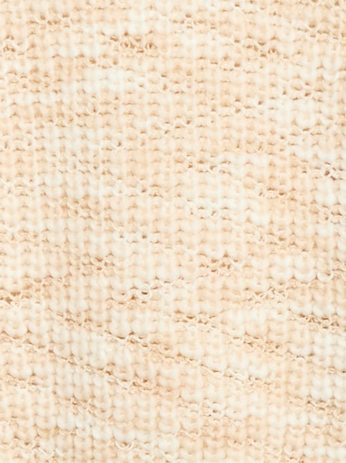 Camisola de gola redonda e mangas compridas - Kiabi