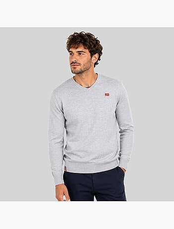 Camisola de gola redonda felin – geographical norway