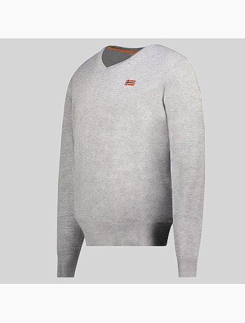 Camisola de gola redonda felin – geographical norway