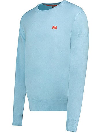 Camisola de gola redonda ferasmeak – canadian peak