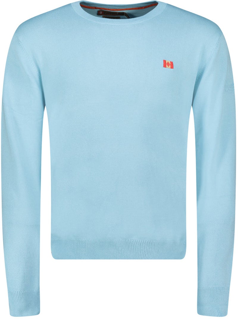 Camisola de gola redonda ferasmeak – canadian peak Azul-céu - Kiabi