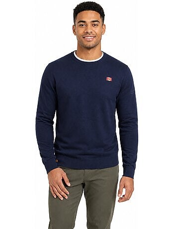 Camisola de gola redonda ferasmeak – canadian peak