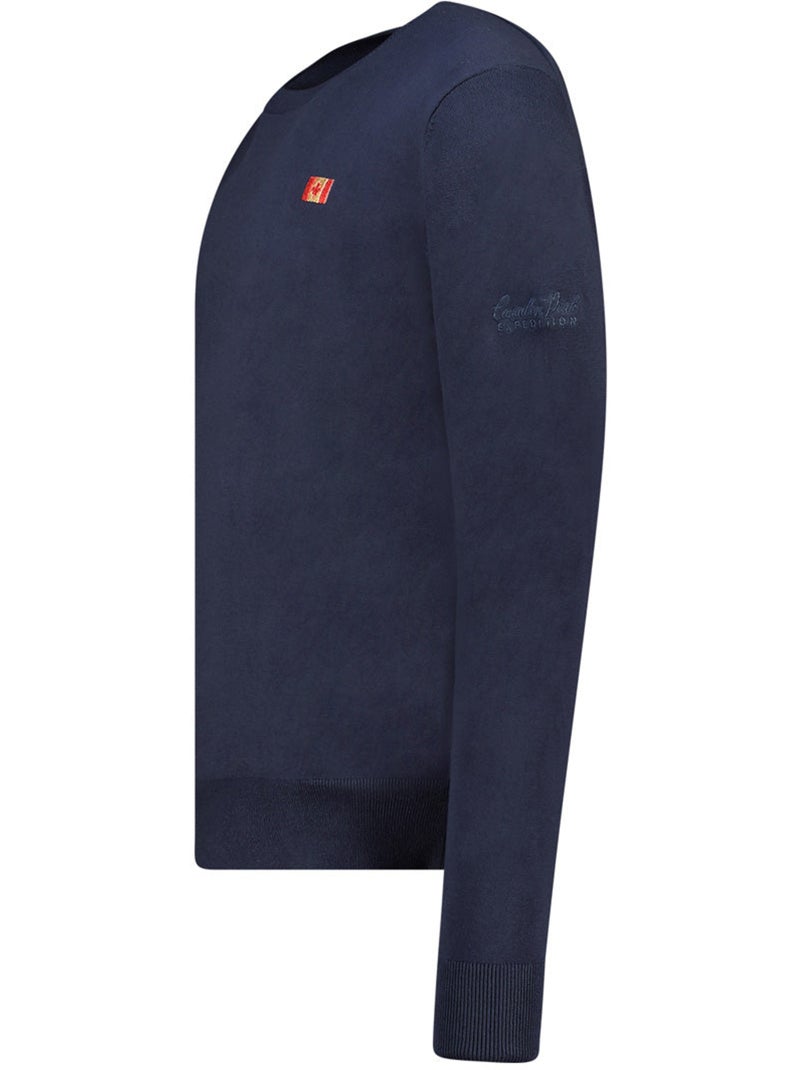 Camisola de gola redonda ferasmeak – canadian peak Azul-marinho - Kiabi