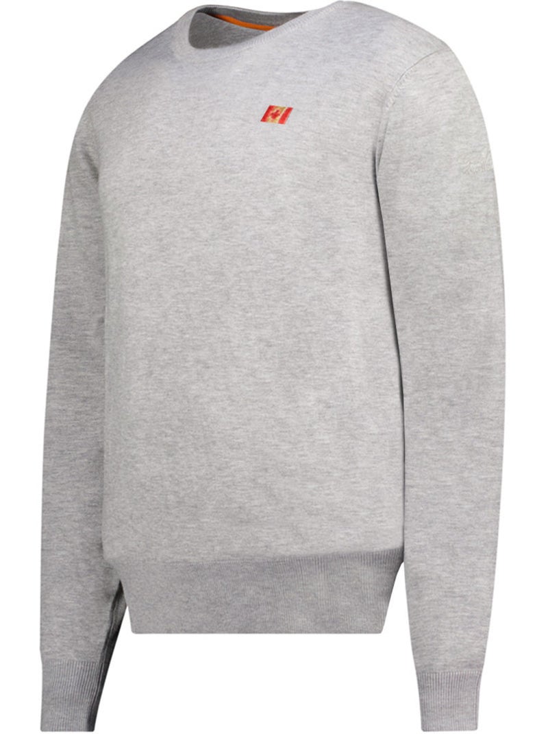 Camisola de gola redonda ferasmeak – canadian peak Cinza claro - Kiabi