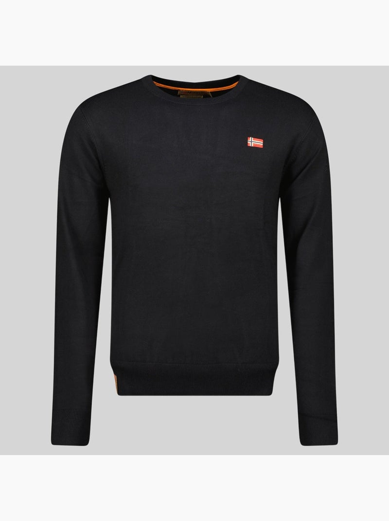 Camisola de gola redonda ferasmo – geographical norway Preto - Kiabi