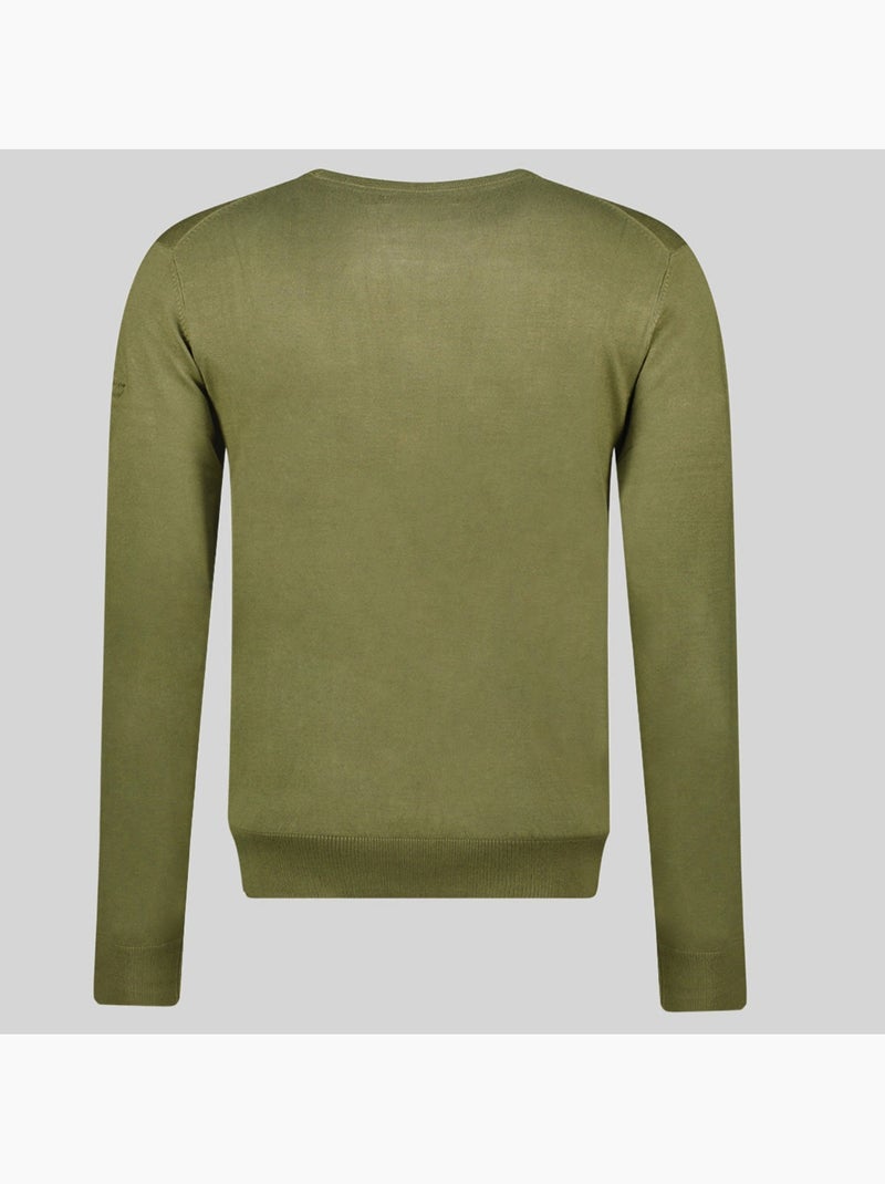 Camisola de gola redonda ferasmo – geographical norway Verde oliva - Kiabi