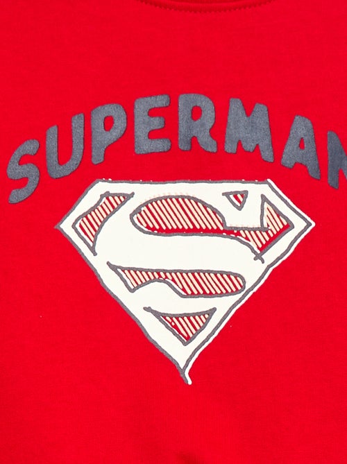 Camisola de gola redonda 'Superman' 'DCcomics' - Kiabi