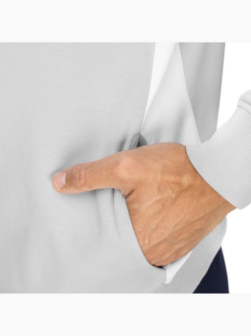 Camisola de golfe com fecho zipper de um quarto para homem - Kiabi
