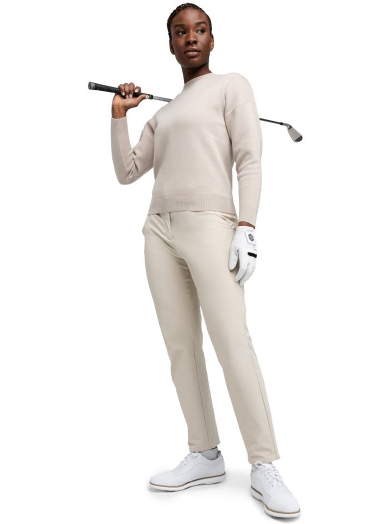 Camisola de golfe para mulher Bege - Kiabi