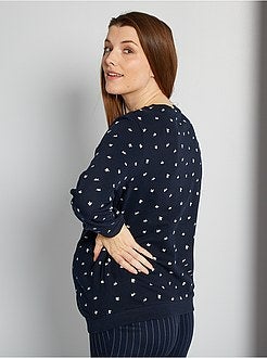 Camisola de grávida e amamentação de conceção ecológica - Kiabi