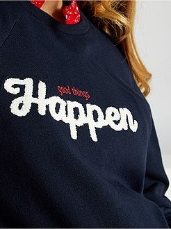 Camisola de grávida e amamentação de conceção ecológica - Kiabi