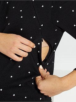 Camisola de grávida e amamentação de conceção ecológica - Kiabi