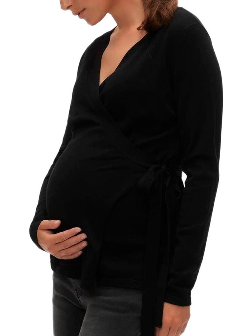 Camisola de Gravidez Preta para Mulher Mamalicious Lena Preto - Kiabi