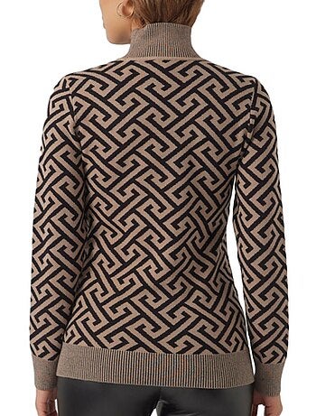 Camisola de Gravidez Vero Moda Maria Castanha/Preta para Mulher